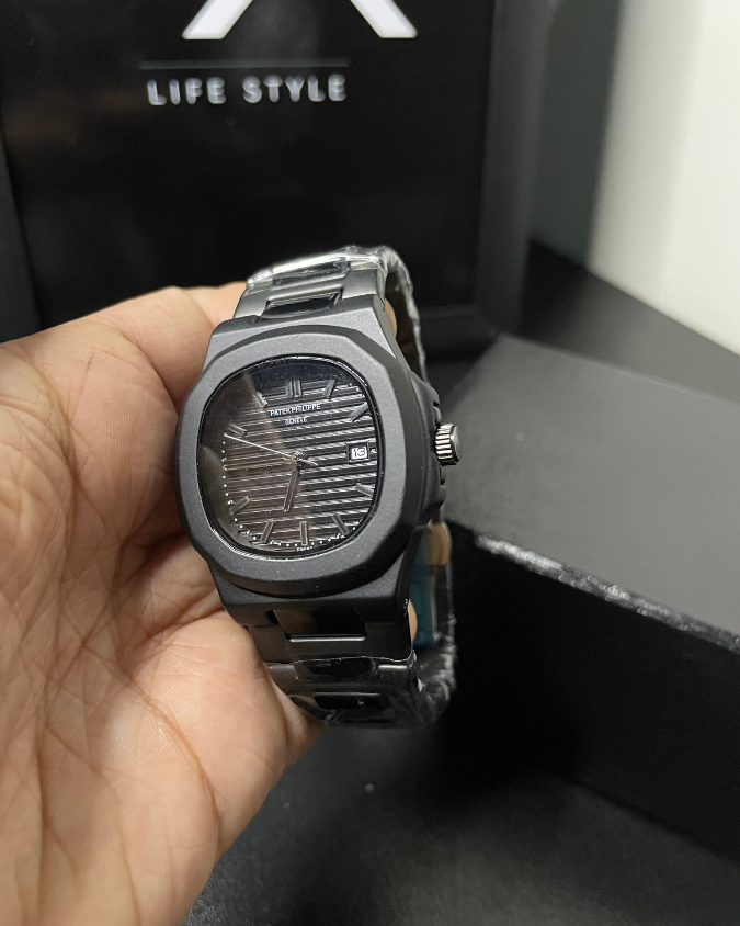 Patek Philippe Silver Nautilus Prime Watch