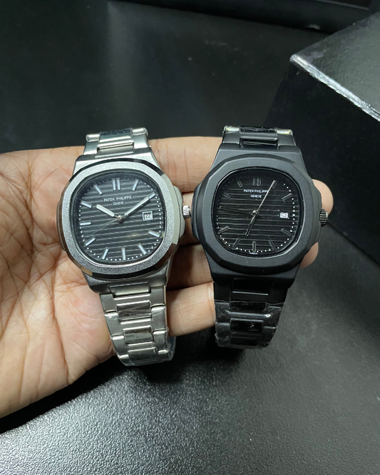 Patek Philippe Silver Nautilus Prime Watch