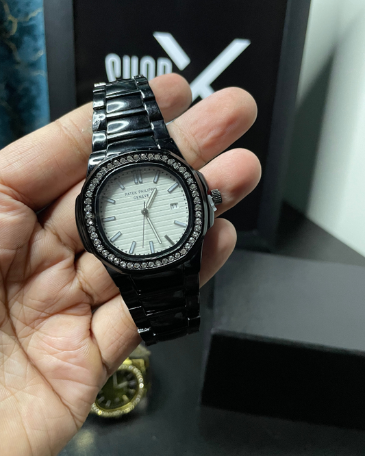 PATEK PHILIPPE GENEVE STONE - BLACK