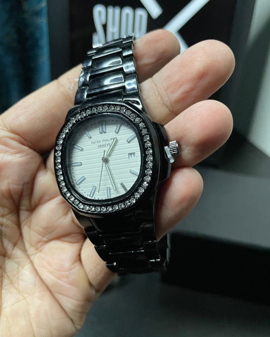 PATEK PHILIPPE GENEVE STONE - BLACK