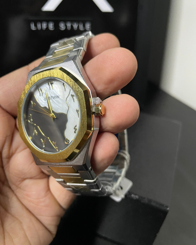 Arabic Aura Dual Color Dial