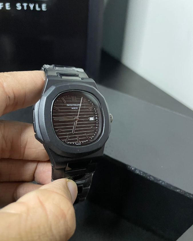 Patek Philippe Silver Nautilus Prime Watch