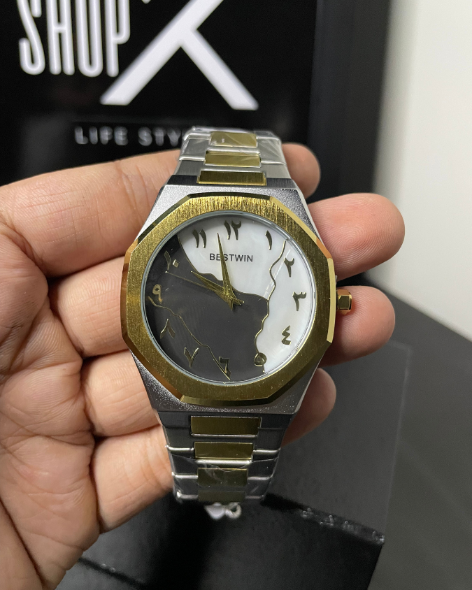 Arabic Aura Dual Color Dial