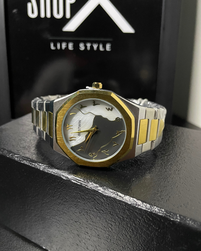 Arabic Aura Dual Color Dial