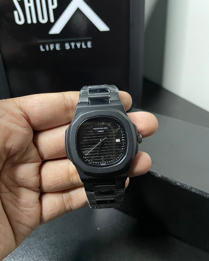 Patek Philippe Silver Nautilus Prime Watch